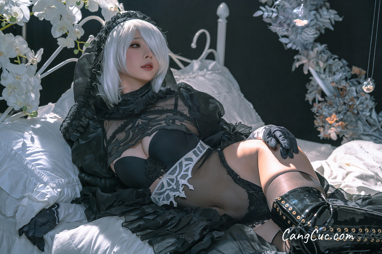 Coser@云溪溪 (Yunx1x1) & 奶桃 – 2B本 YoRHa No.2 Type B 上 ảnh 144